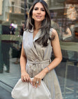 A-line Transitional Sleeveless Coat