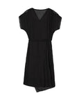 V Neck Texture Spaghetti Two-piece Dress