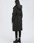 Hooded Pocket Detailed Down Coat