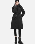 Hooded Pocket Detailed Down Coat