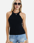 Sleeveless Knitted Tank Tops
