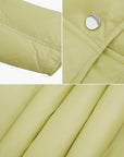 Lightweight Goose Down Coat With Belt