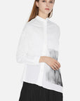 Ink Smudge Bias Shirt