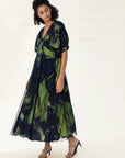Flowy Loose Long Formal Midi Dress