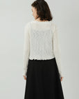 V-neck Cardigan Sweater