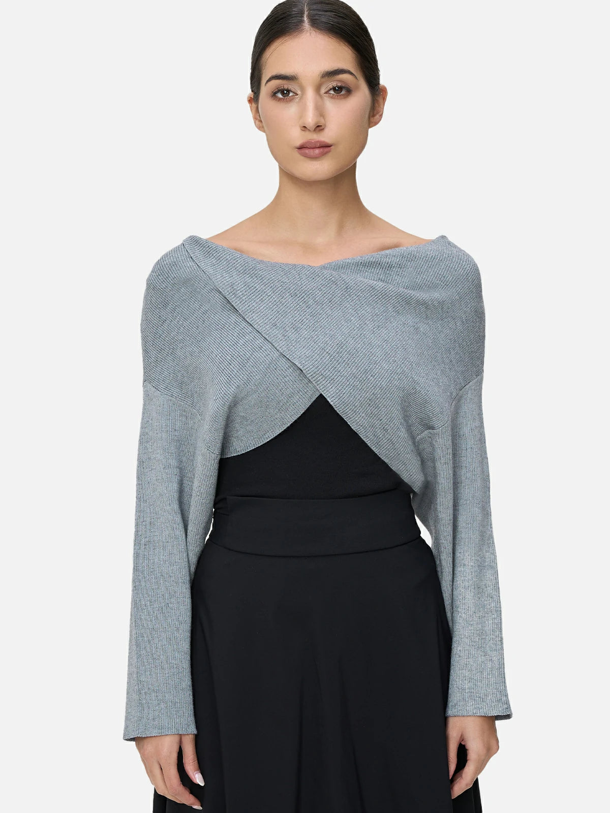 Avant-garde Knit Sweater: Elevate your style with this avant-garde knit sweater.