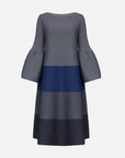 Trumpet Sleeve Loose Sweater Dress