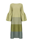 Trumpet Sleeve Loose Sweater Dress