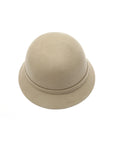 Bow Decoration on Woolen Hat: A touch of sophistication.