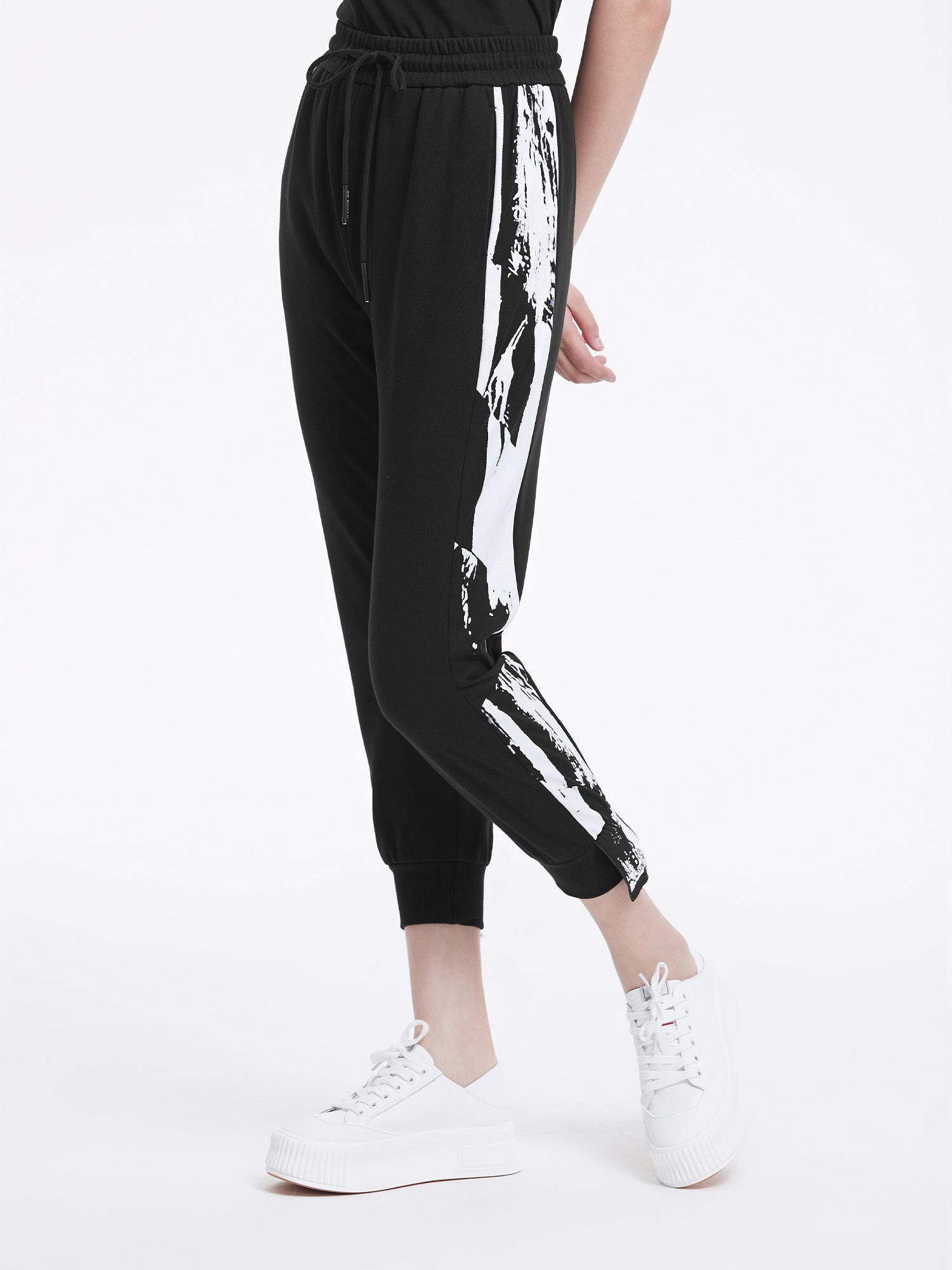 Soft Cotton Jogger Pants Drawstring Pockets Track Sweatpants