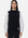Ribbed Round-Neck Sleeveless Knit Vest
