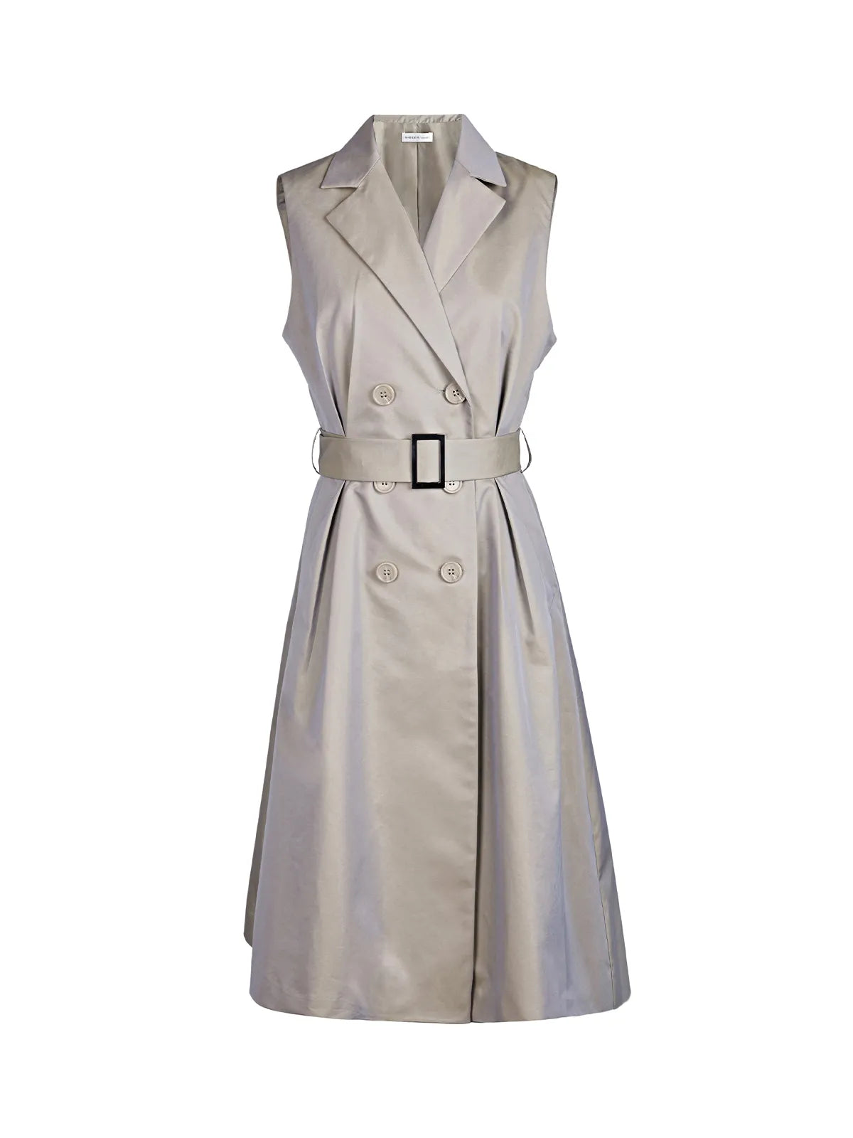 A-line Transitional Sleeveless Coat