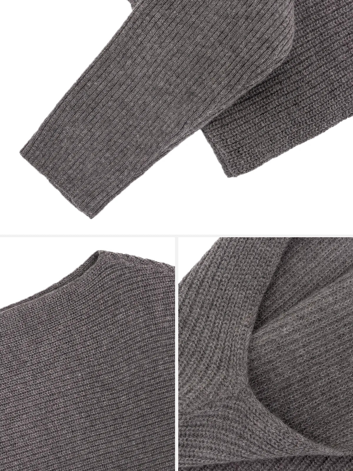 Essential pure wool sweater for a sophisticated and minimalist look