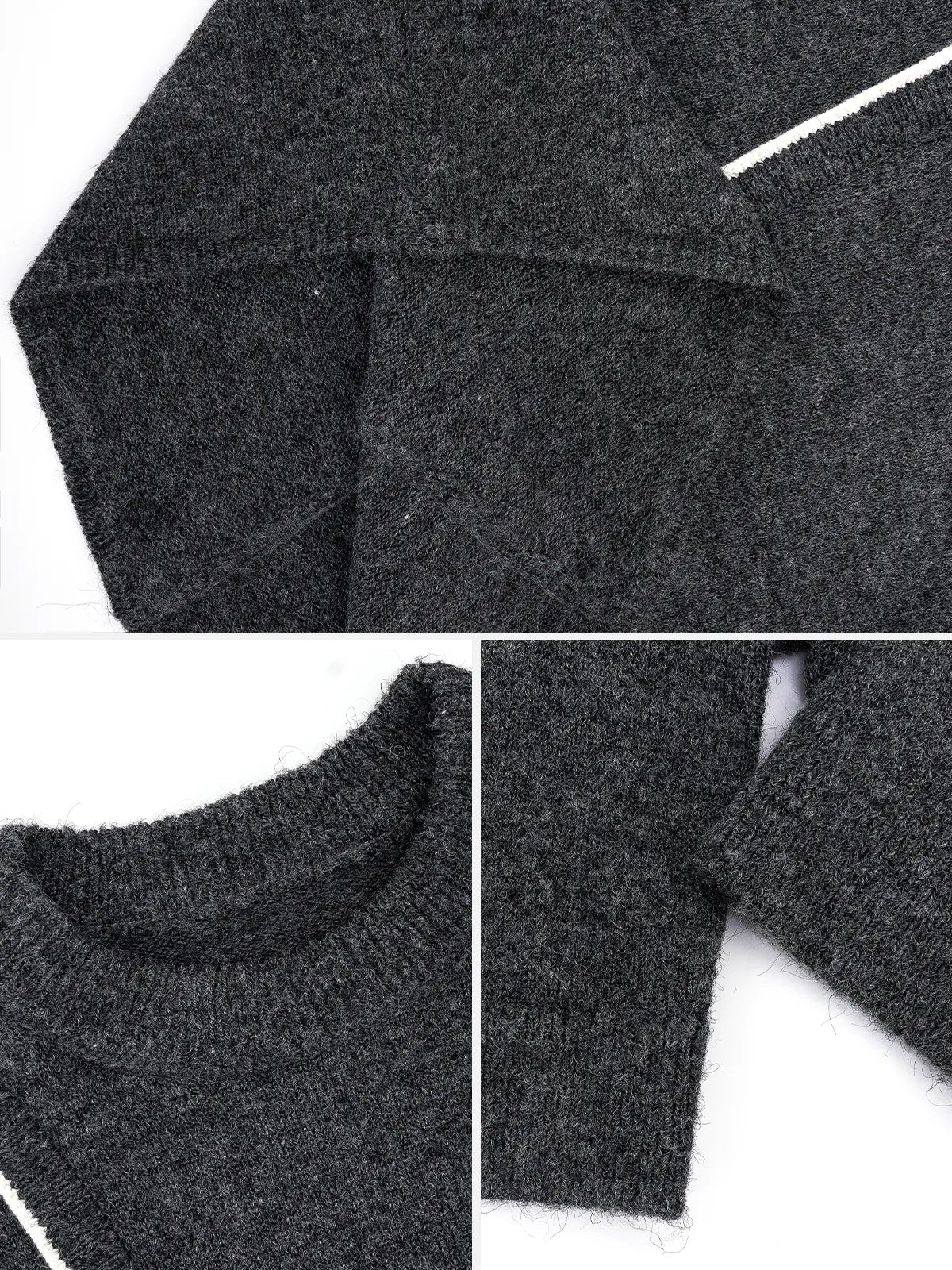 Casual Round Neck Loose Sweater