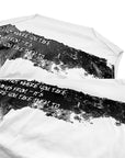 Artistic Print Sleeveless T-Shirt
