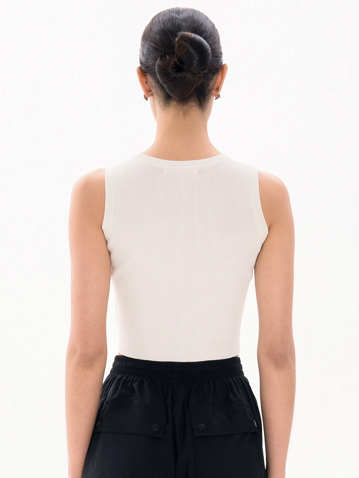Crop Rib Knit Tank