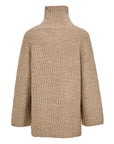 Elegant Turtleneck Sweater: Snug Fit for Accentuated Curves and Casual Comfort with Drop-Shoulder Sleeves