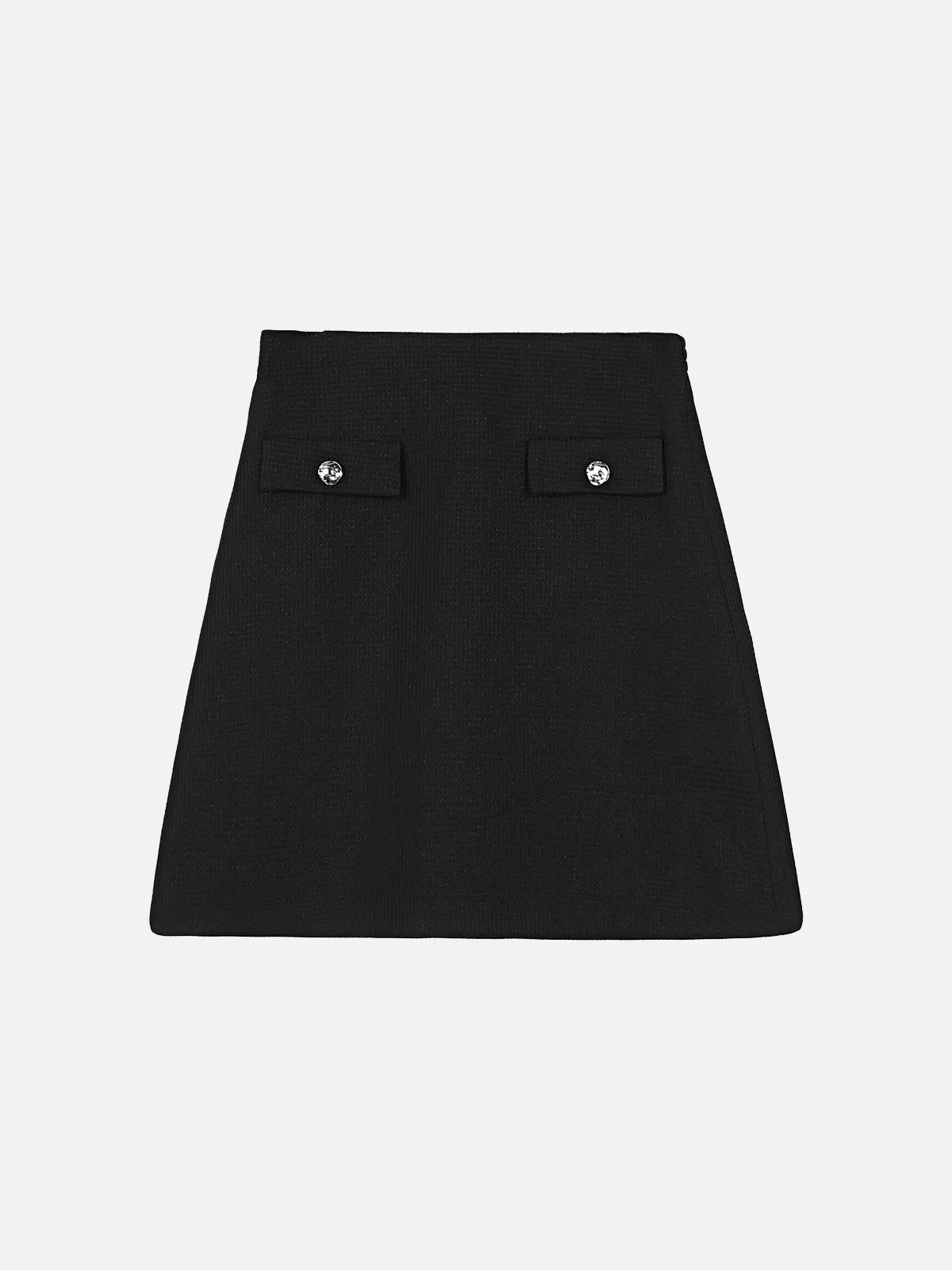 Vintage High Waist A-Line Skirt