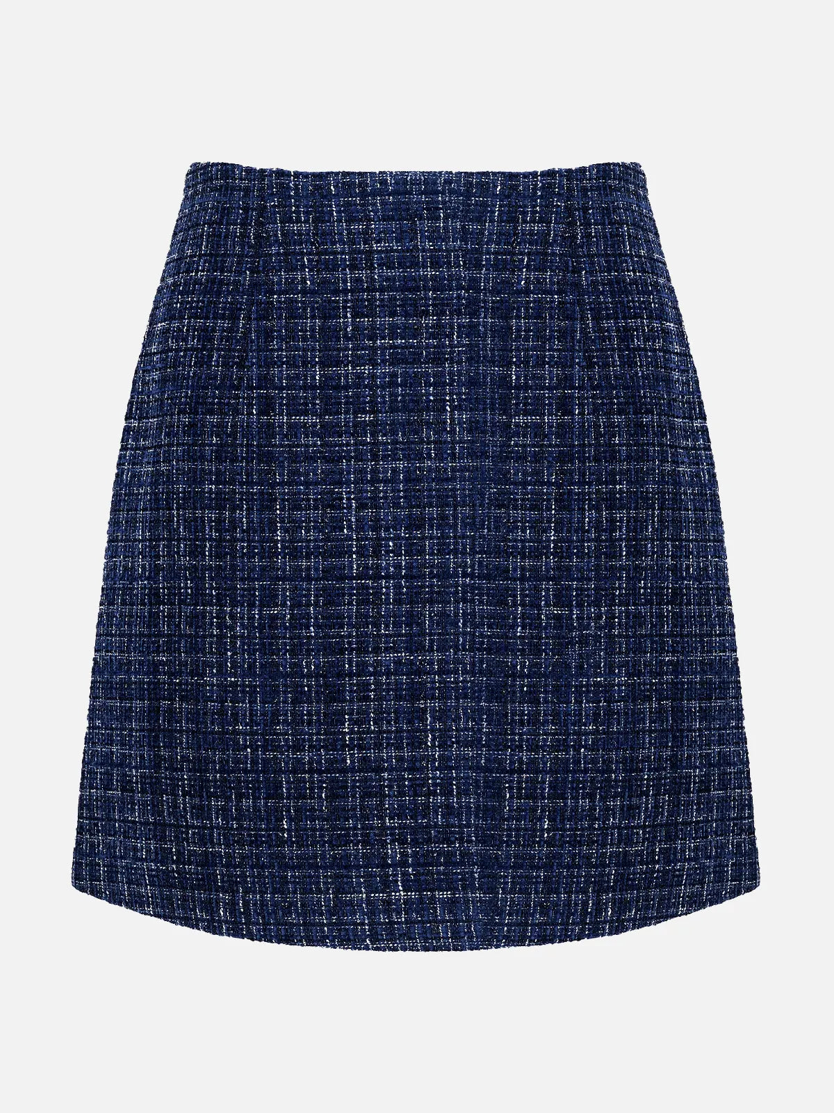 Vintage Plaid A-line Skirt