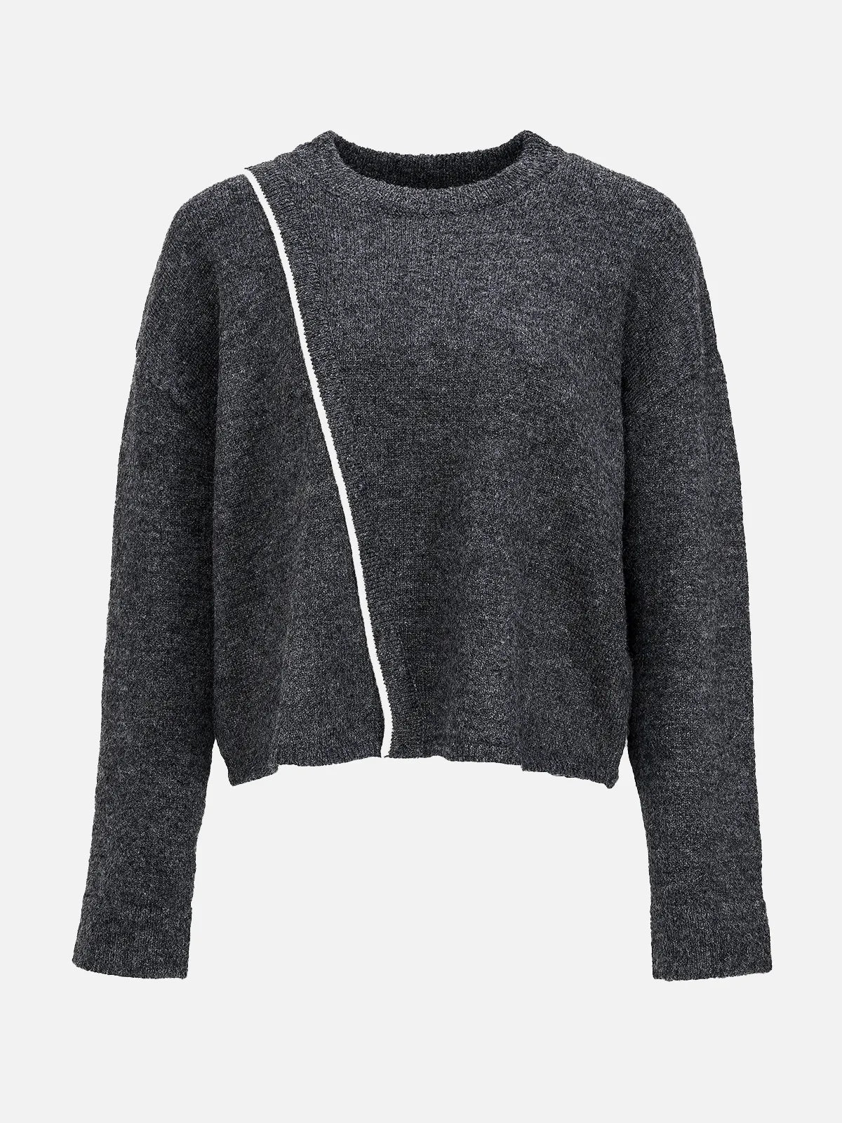 Casual Round Neck Loose Sweater