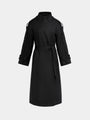One Button Belted Trench Coat