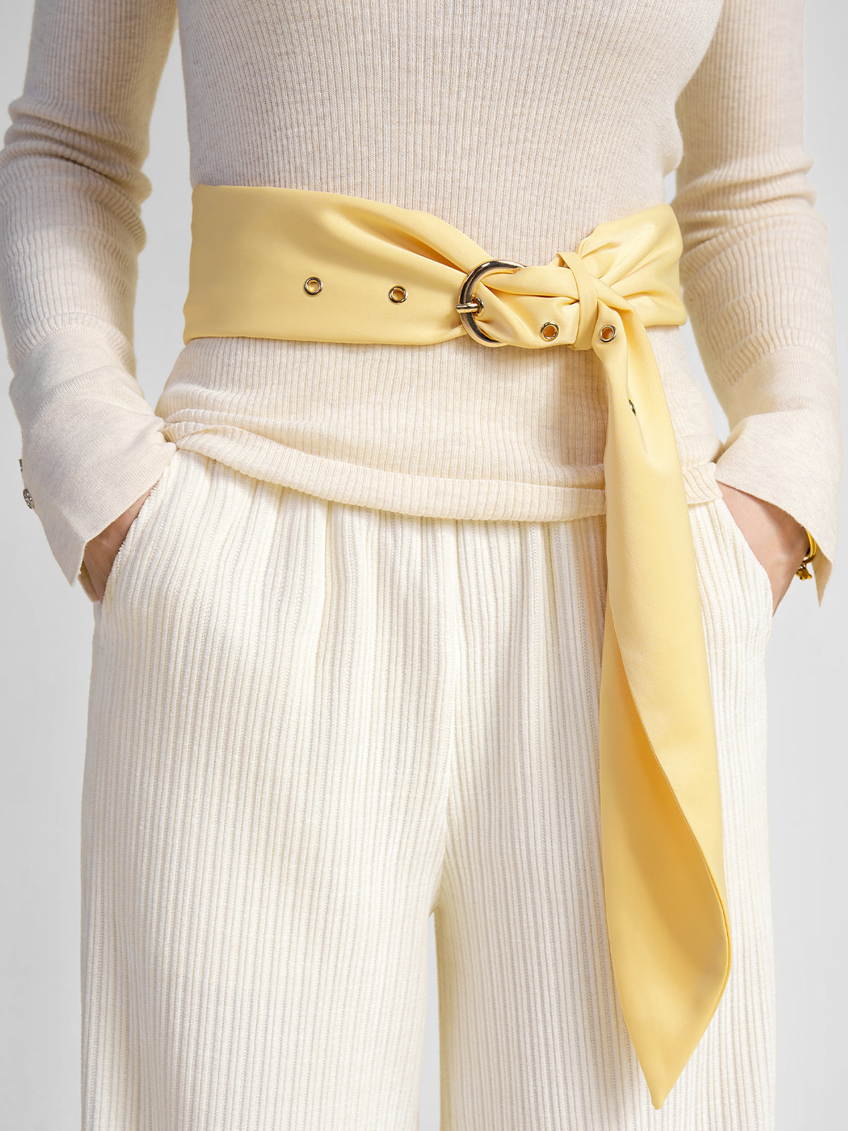 Flowy Wrap Wide Belt