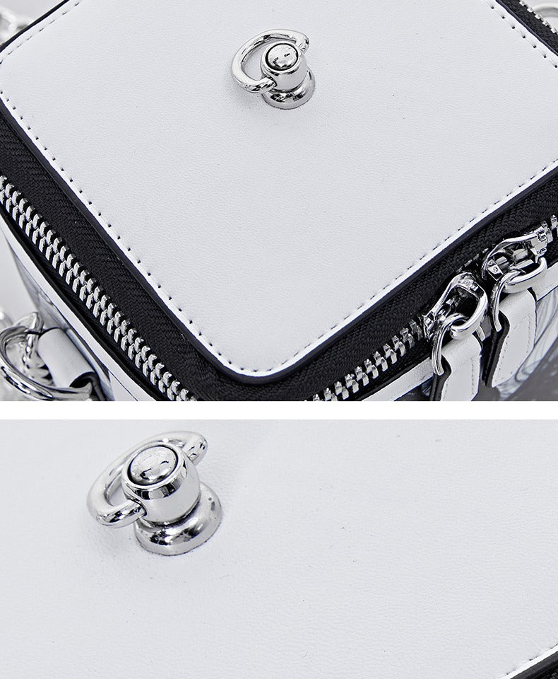 Ink Swirl Mini Chain Bag