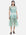 Round Neck Embroidered Mesh Short-sleeved Dress