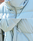 Fashionable down jacket for women, lightweight and warm