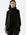 Irregular High-Neck Mesh Spliced Sweater