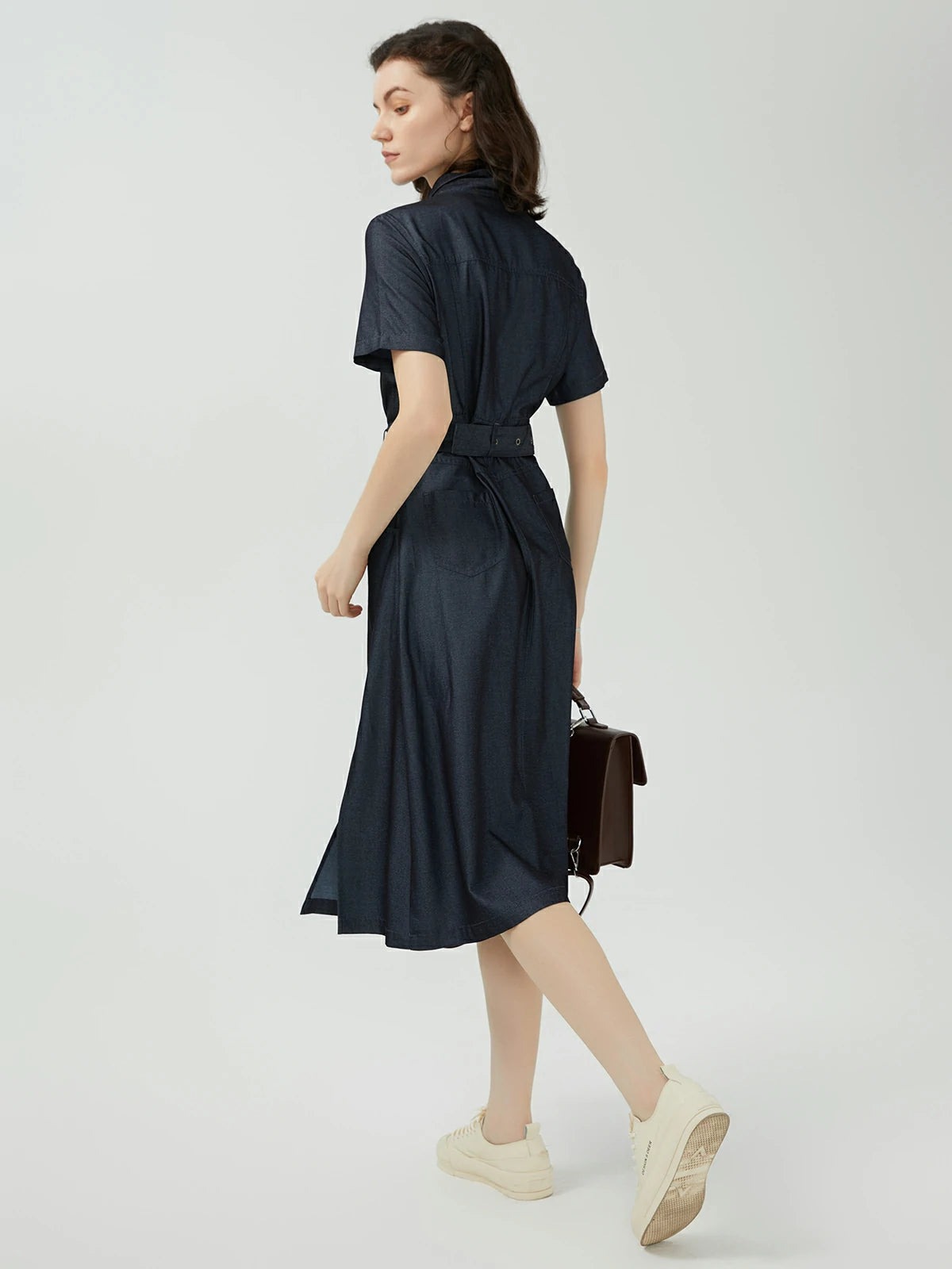Comfortable Fit Denim Dress: Perfect for all-day wear.