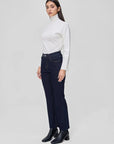 Classic High-Waisted Flare Jeans