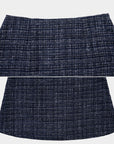 Plaid High Waist  A-line Mini Skirt