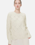 Elegant and comfortable sweater for women with a unique blend of fashion and warmth.