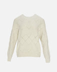 Versatile and fashionable round-neck knit, designed with comfort and style in mind.