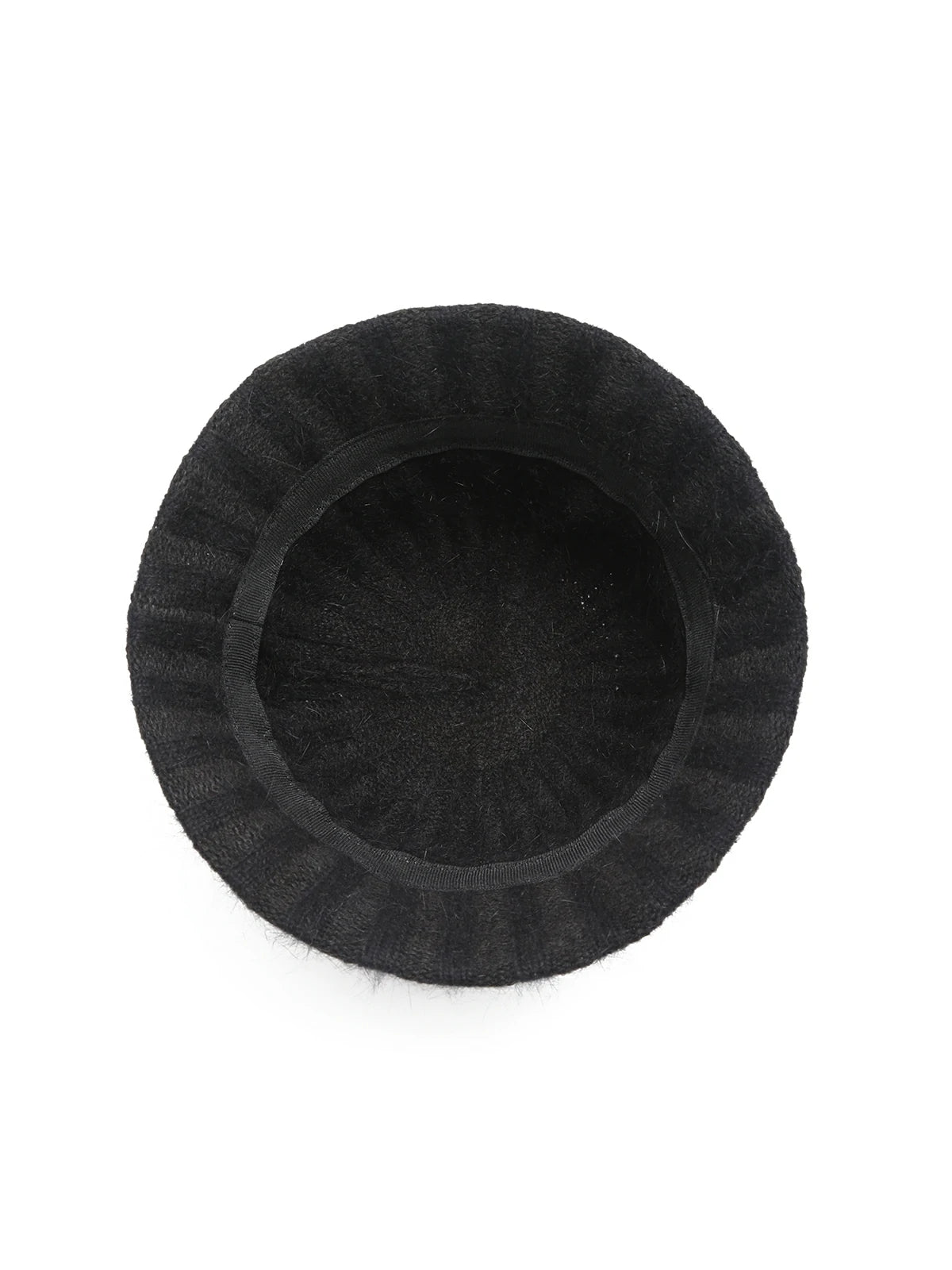 Classic black bucket beanie for versatile wear