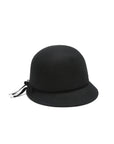 Winter accessory: wool bucket  hat with charming bow