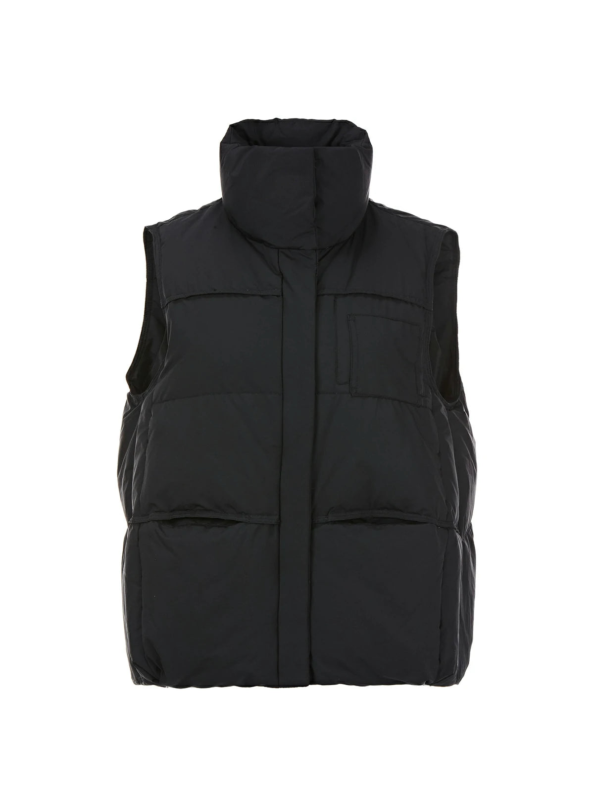 Stand-Up Collar Goose Down Vest
