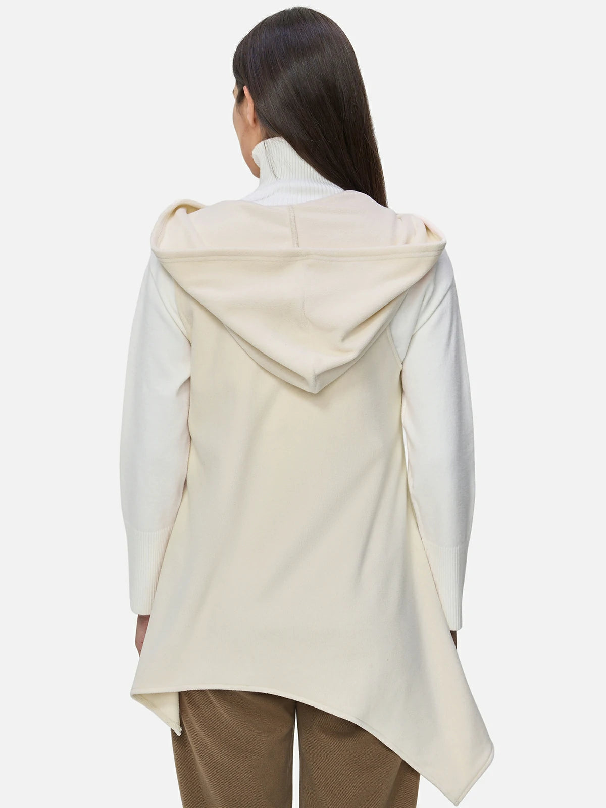 Hooded Irregular Vest