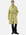 Lightweight belted wavy hem down jacket for winter fashion