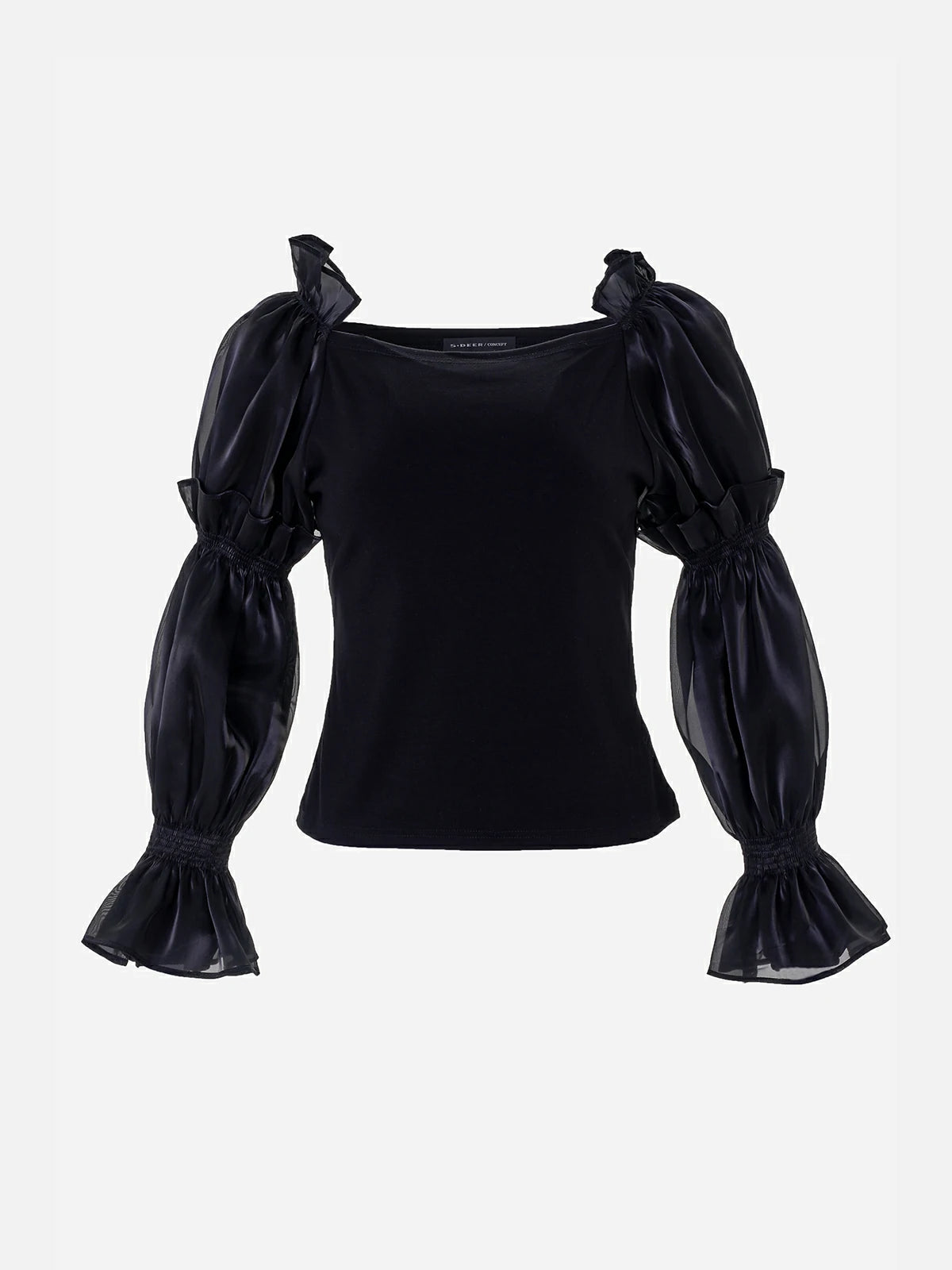 Chic Off-Shoulder Puff Sleeve Top