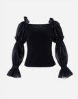 Chic Off-Shoulder Puff Sleeve Top