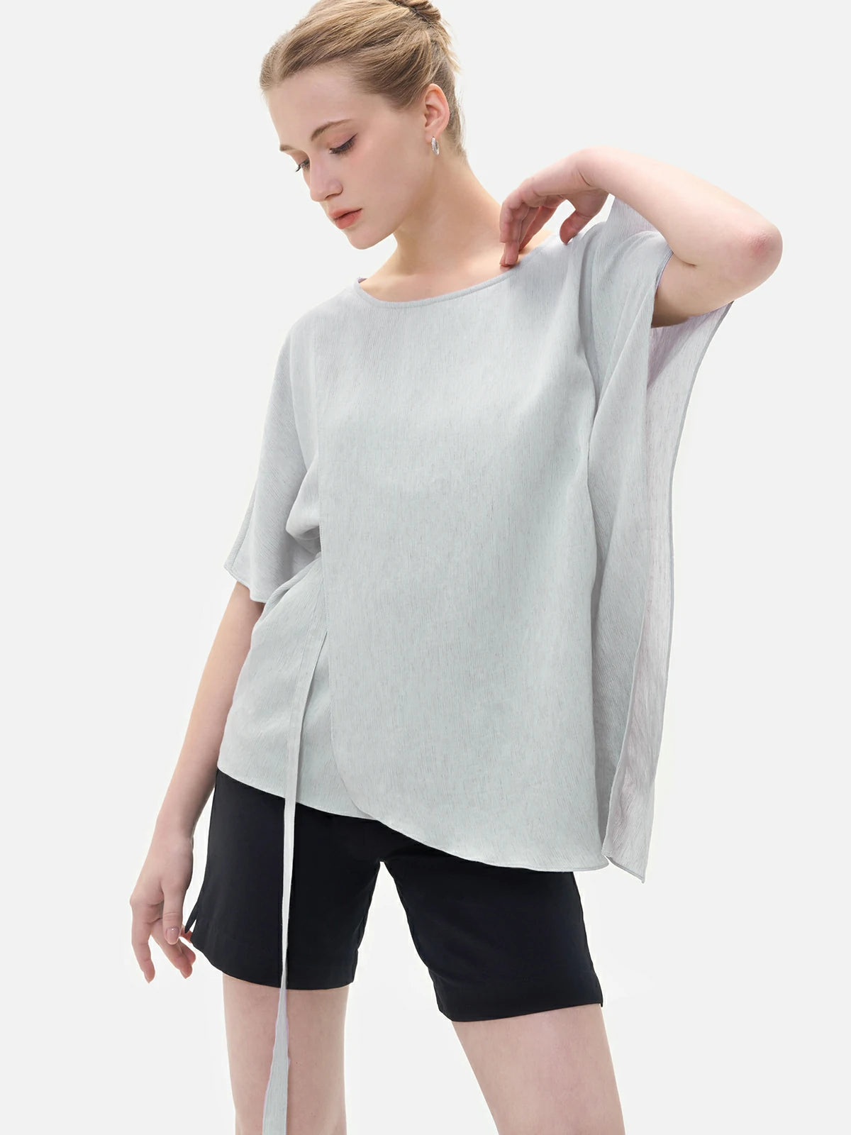 Casual Asymmetrical Loose Fit T-Shirt