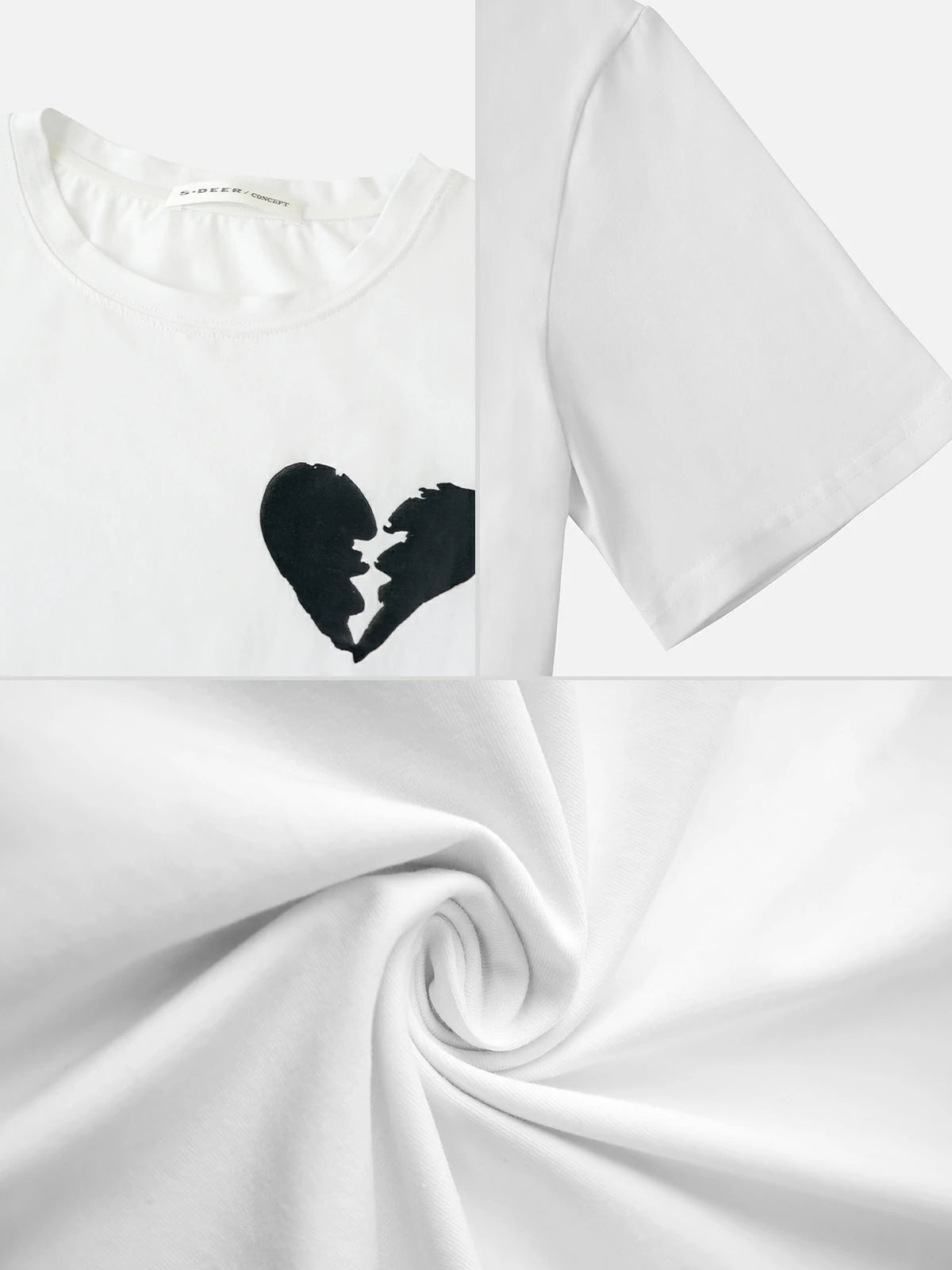 Pullover Print Short-Sleeved T-Shirt