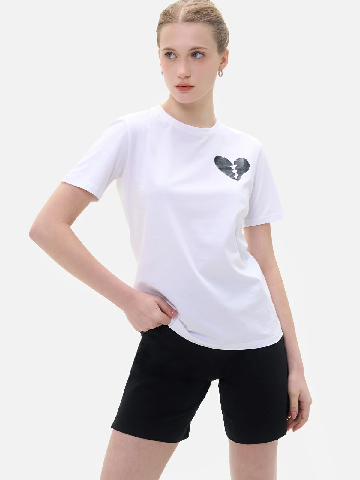 Pullover Print Short-Sleeved T-Shirt