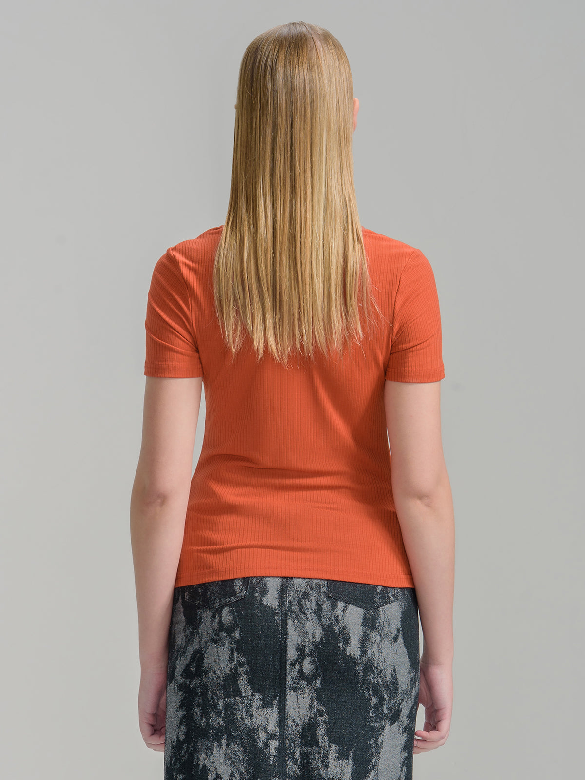 Square Neck Knit Top