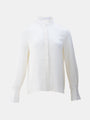 Textured Semi Sheer Blouse
