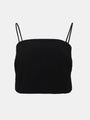 Square Neck Cropped Tank Top