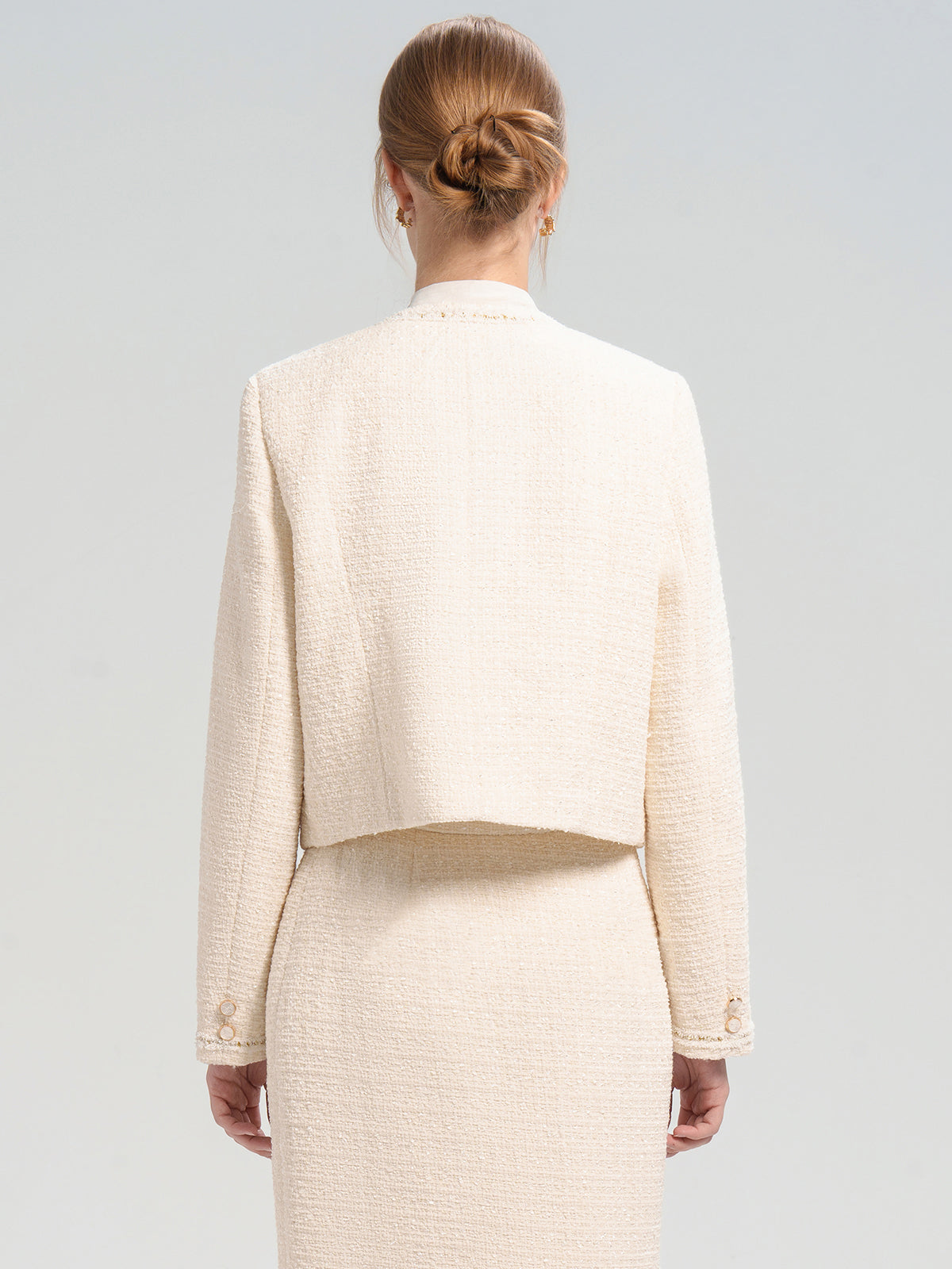 Crop Tweed Jacket