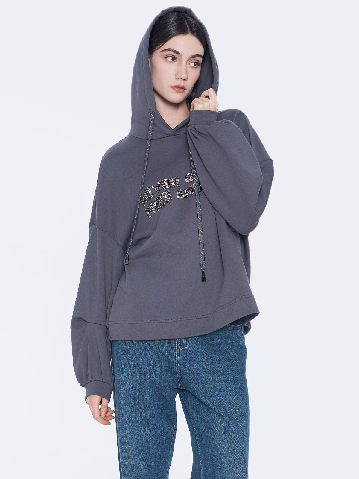 Hooded Pullover Sweatshirt